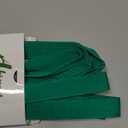 Abiarst Stretching Strap Yoga Straps for Physical Therapy, 10 Loops Non-Elastic Stretch Band for Pilates, Flexibility, Exercise and Gymnastics (Green)