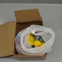 JOYIN 15 Pcs Rubber Ducks, Random Assortment Ducks Bulk with Mesh Carry Bag, Mini Rubber Duckies for Baby Bath Toys, Kids Toddler Summer Pool Toys Birthday Gifts Party Favors