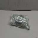 Miamolo Small Ceramic Jar with Lid, Coffee Container Kitchen Food Storage Jars for Spice Sugar Tea Bag Matcha Container Airtight, Stacairtightkable Decorative Jars for Countertop, Black & 5 fl.oz