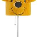 Idea Nuova Disney Winnie The Pooh Figural Plush Shade Table Lamp, 7"D x 7"W x 15.5"H