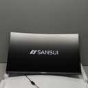 SANSUI 24 Inch Curved Gaming Monitor up to 180Hz MPRT 1ms with Built-in Speakers,FHD 1080P Computer Monitor Freesync 130% sRGB HDR,HDMI DP Ports VESA Mount Metal Stand(ES-G24C1 HDMI Cable Included)
