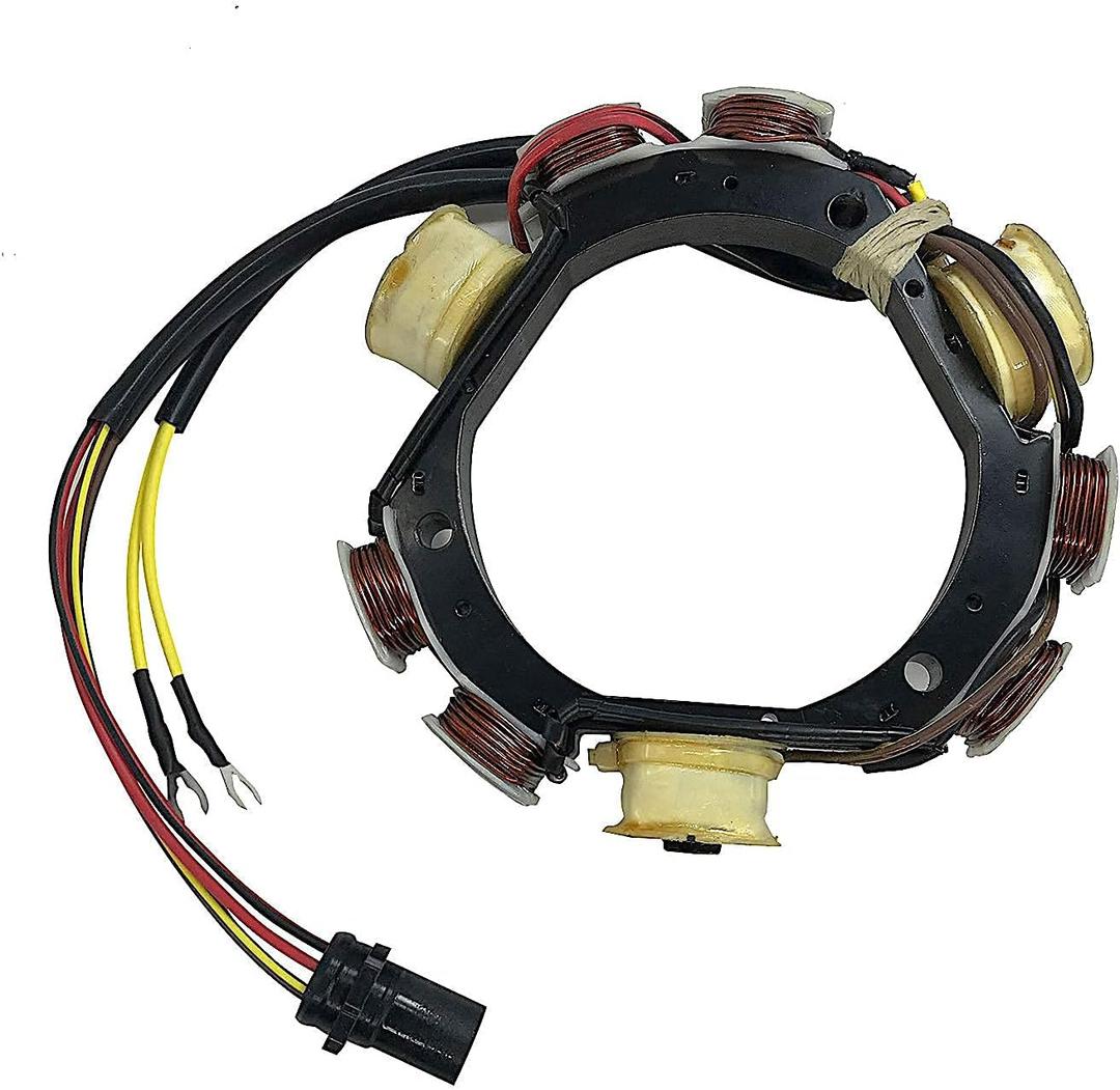 Stator For Johnson Evinrude Outboard 12Amp 173-4560 584560 763763 35 40 50 60 65 70HP 1992-2005 2/3Cyl 2Stroke Loop Charged