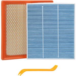 Engine Air Filter&Cabin Air Filter Combo Pack-Compatible with Subaru Ascent 2019-2025,Crosstrek 2018-2023,Impreza 2017-2025,Legacy 2020-2025,Outback 2020-2025-CF12157&CA12295