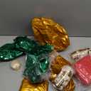 15 PCS 12 Inch Large Inflatable Christmas Ornaments Balls, Indoor & Outdoor Inflatable Christmas Decoration Balls for Yard, Front Door, Porch, Trees, Parties & New Year Holiday Decor