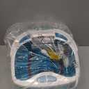 HoMedics Shower Bliss Foot Spa, Shower Massage Water Jets, Pedicure Center with 3 Attachments, Toe-Touch Control, FB-625H