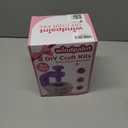 windpaint Fabric Flower Bouquets Toys, Christmas Gifts DIY Craft Kits Toys for Kids, Arts & Crafts for Girls 3 4 5 6 7 8 9 10 Years Old Toddler, Educational Learning Preschool Birthday Gifts(Purple)