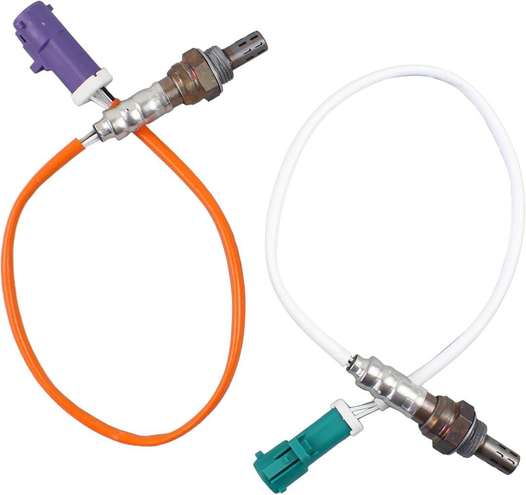 MOTOKU 4-Pin Upstream and Downstream Oxygen Sensor Set for Ford Fiesta 1.6L Ti-VCT Engine 2011-2019 O2 Sensor