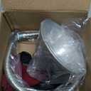 Yuesstloo 24.4" Steel Bendable Spout Funnel with Filter for All Automotive Oils, Metal Flexible Long Funnels for Automotive Use for Transmission Fluid, Diesel Fuel, and Other Liquids, with Gloves