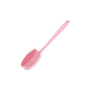 MateeyLife Silicone Body Scrubber Exfoliator with Handle, Gentle Back Scrubber for Shower, Shower Brush for Body, Bath Back Brush for Shower, Silicone Loofah Body Scrubber, Bath Scrubber for Body