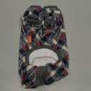 KYEESE Dog Pajamas Plaid Dog Pajamas for Small Dogs Boy Girl Comfy Coat Soft Doggie Jammies Stretchy Onesie Pet Clothes Velvet Pjs, Grey, Medium 