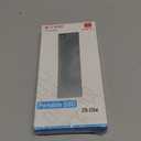 5Star Aluminum Portable External Solid State Drive SSD 2TB, Read up to 500MB/s, USBC, USB A 3.2 Gen 2, Waterproof, Dustproof (IP68), Shockproof, Pressure Resistant