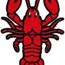 Generic 3.5"" Lobster Iron On Patch | Lobster Embroidered Patches Iron On/Sew On | Zoo Beach Ocean Sea Creatures Iron On Patches for Holes, Clothing, Dress, Jeans, Hat, Backpacks, Clothes, Set of 2
