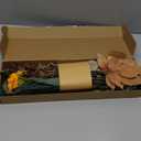 Floroom Artificial Greenery Stems Box Set, 39pcs with 8 Kinds of Faux Greenery Flowers Picks for DIY Bridal Bouquets Wedding Floral Arrangement Table Centerpieces, Earth Tones & Teal