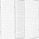 Cooling Rack for Baking 2-Pack, 16x10 Inches Baking Rack, Thick Wire Cookie Rack for Cooking, Roasting, Grilling, Drying, Oven Safe, Fits Half Sheet Pan, Silver