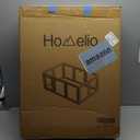 Clear Acrylic Dog Playpen with Door,23.6" Puppy Playpen,Easy Assemble Pet Fence,10-Panel for Puppies/Small Dog Play Pen Indoor (White, 23.6 Inch-H, 10 Panel)