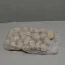 Stanbroil 24pcs Light Weight Ceramic Fiber Pebble Stones for Indoor, Gas Inserts, Ventless, Vent Free, Electric, Outdoor Fireplaces and Fire Pits - Beige