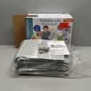 Infantino Foldable Soft Foam Play Mat, 57" Baby Mat for Floor Time, Lightweight, Easy to Store, Wipeable, Multicolor