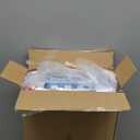 Bearmoss Muslin Crib Sheets 100% Cotton Baby Crib Sheets Soft & Breathable Nursery Sheet 52"x28" for Standard Crib Mattress & Toddler Bed Mattress - 2 Pack (Blue Crescent)