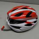 UPANBIKE Adult Bike Helmet - One-Piece Adjustable Safety Protection for Mountain & Road Bikes (Red+White)