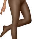 OEAK Womens Fleece Lined Tights Fake Translucent Pantyhose Thermal Opaque High Waisted Winter Legging Footed Sheer Tights (XL)