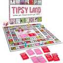 TIPSYLAND Original Edition | Official Product | Hilarious Adult Board Game | Group Game for Game Nights, Parties and More | Fun Challenges, Dares & Mini-Competitions | 3-8 Players