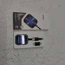 Wireless CarPlay Adapter for iPhone, 2 in 1 Wireless CarPlay and Android Auto Adapter Converts Factory Wired to Wireless, Plug and Play USB/USB-C Car Play Dongle with Stable Control and No Delay (Blue)