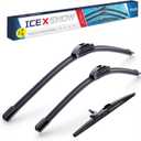 3 Wipers 24"/20"/12" Windshield Wiper Blades Fit for Toyota 4Runner 2023 2022 2021 2020 2019 2018 2017 2016 2015 2014 2013 2012 2011 2010 OEM Quality J/U Hook Adapter