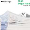 58D1H00 High Yield Toner Cartridge Compatibe for MS725, MS821, MS822, MS823, MS824, MS825, MS826, MX721, MX722, MX725, MX822, MX824, MX826 Printer [15,000 Pages]