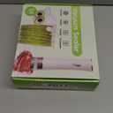 Vacuum Sealer for Food with Visible Tank, Handheld Vacuum Sealer Machine with 30 Reusable Bags for 5X Longer Freshness, Wireless & Portable, White