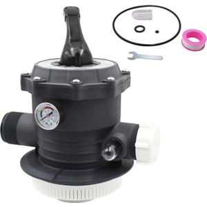 11496 6-Way Valve Replacement for Intex 14 and 16 Inch Sand Filter Pump 26647EG,26651EG.