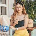 Hjiaruiky 6Packs Thick Wide Headbands for Women Knotted Headband Cloth Fabric Cute Stretchy Soft Running Twist Headbands Womens Fashion Head Bands for Women's Hair Accessories Black White