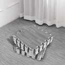 32 Pcs Interlocking Foam Floor Mats 11.8 x 11.8 Inch Wood Grain Mats Foam Tiles for Playroom Exercise Bedroom Farmhouse