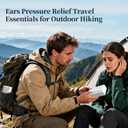 Ears Pressure Relief for Airplane Travel Essentials, Gifts for Men Women Who Like Travel as Christmas Gift, Stocking Stuffer, Gray