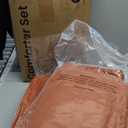 Love's cabin Twin Comforter Set Burnt Orange, 5 Pieces Twin Bed in a Bag, All Season Bedding Sets with 1 Comforter, 1 Flat Sheet, 1 Fitted Sheet, 1 Pillowcase and 1 Pillow Sham