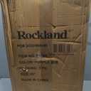 Rockland Melbourne Hardside Expandable Spinner Wheel Luggage, Checked Large 28", Purple