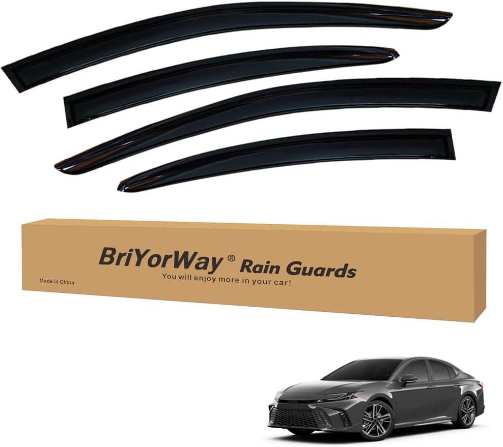Vent Shades Rain Guards for Toyota Camry 2025 2026 Accessories, for Toyota Camry Window Deflectors Window Visors