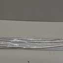 48-84 in. Adjustable Petite Caf Curtain Rod, 2-Pack, 7/16 in. Diameter, Silver