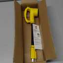 30 Amp to 110 Rv Adapter 3 Prong 12 Inch, NEMA 5-15P Male to NEMA TT-30R Female, Heavy Duty RV Electrical Adapter Cord for Camper, STW 10AWG 15A 125V 1875W, Yellow, ETL Listed