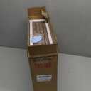 8x10 Picture Frames Set, Set of 4 Wooden Picture Frames Real Tempered Glass and Composite Wooden Rustic Rounded Corners Photo Display for Tabletop Wall Mount (Brown)