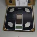 RENPHO Smart Scale for Body Weight, FSA&HSA Eligible, Digital Bathroom Scale BMI Weighing Bluetooth Body Fat Scale, Body Composition Monitor Health Analyzer with Smartphone App, 400 lbs - Elis Solar 1 (Solar Power-Black)