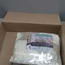 Checkered Rug for Living Room, 8x10 Beige and White Area Rugs, Classic Checkered Carpets Shaggy Area Rug, Bedside Rugs for Living Room Bedroom Kids Room Home Decor