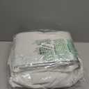 Guken Cream 100% Blackout Linen Curtains 126 Inch Length 2 Panels Set for Living Room Bedroom Back Tab Rod Pocket Thermal Insulated Black Out Drapes Room Darkening Window Curtains 52x126