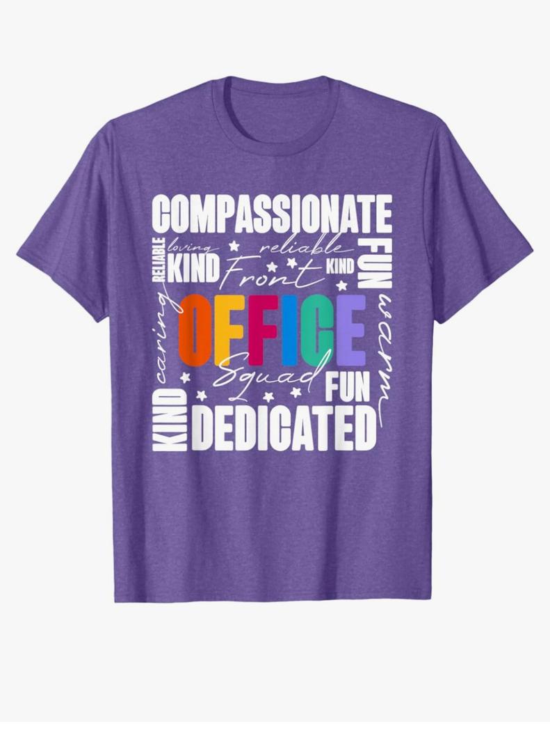 Office Squad, Office Staff Team T-Shirt, Large