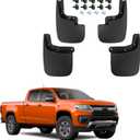 Mud Flaps Mud Guards Replacement for Chevy Colorado/GMC Canyon 2015-2022 Mudflaps Mud Splash Guards Front and Rear No Drilling Required 4PCS