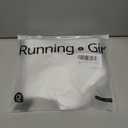 RUNNING GIRL Sports Bras for Women, Medium-High Impact Running Strappy Sports Bra with Removable Pads XXL