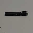 Camping Mini Torch Lighter Small Refillable Butane Lighters Pocket Tactical EDC Windproof Jet Flame with Visual Window for Hiking Survival Kitchen Candle Fireplace Home Party BBQ, 5" (Without Fuel)