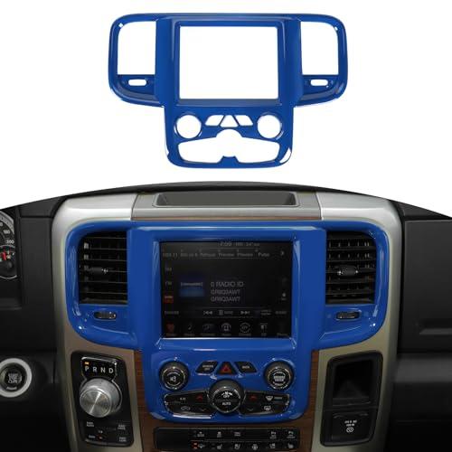 RT-TCZ for RAM Center Dash Control Panel Trim Cover for RAM 1500 2011-2017 Blue Interior Accessories 1pc