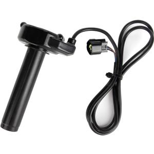 Throttle Grips Handlebar for Sur Ron, PSLER 22mm 7/8" Throttle Handle with Rolling Bearing Electric Throttle Handle Accelerator for Sur-Ron Light Bee X/S Segway X160 X260 Handle Grips (Black)