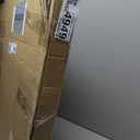 Lumizone Extra Tall Cat Gate 55.12" High 29.92"-34.24" Wide Pet Gate Black