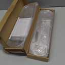 DEMEGA Acrylic Risers Display Stand, Clear Perfume Organizer, Clear Cupcake Stand Holder, Dessert Display for Party, Display Shelf for Cologne Skincare Collection